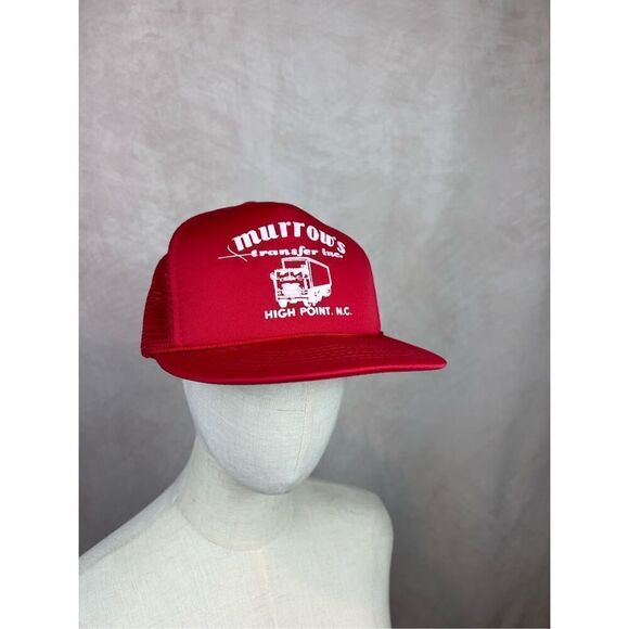 Vintage Murrow’s Transfer Truck Lines High Point NC Trucker Hat - Picture 2 of 7